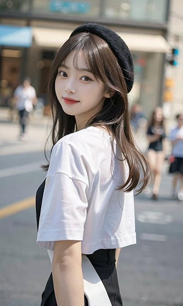 ストリート美女