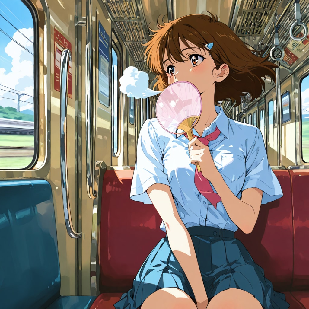 ハンディファンの無い時代？