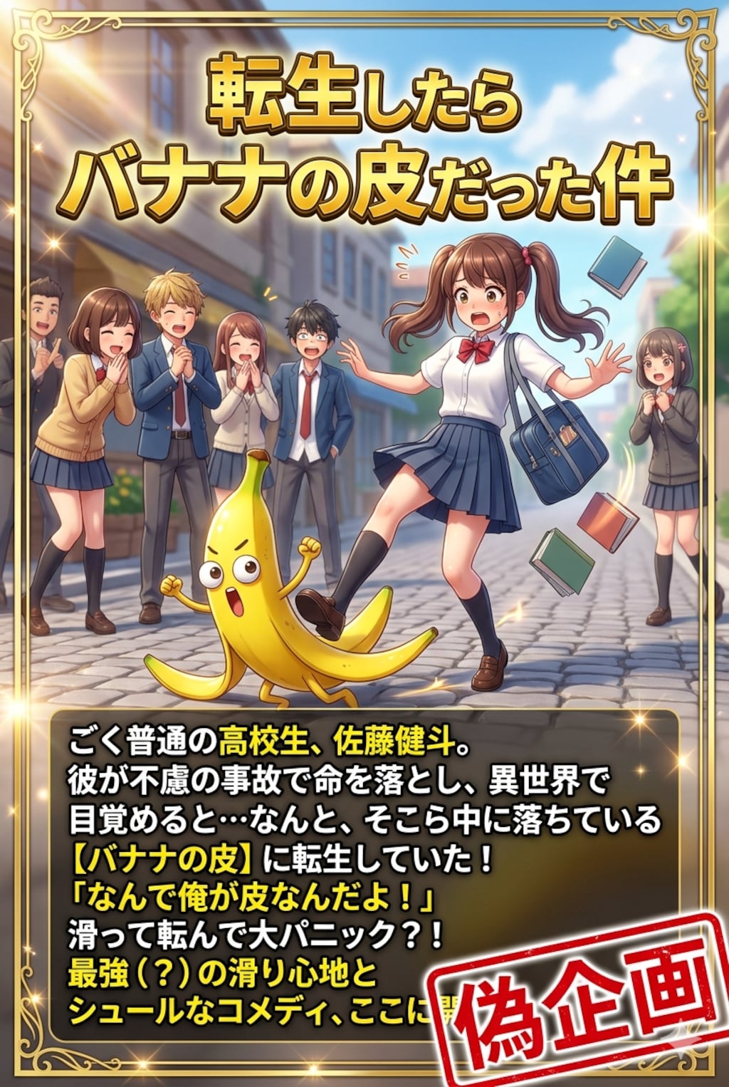転生したらバナナの皮だった件　勇者の肋骨