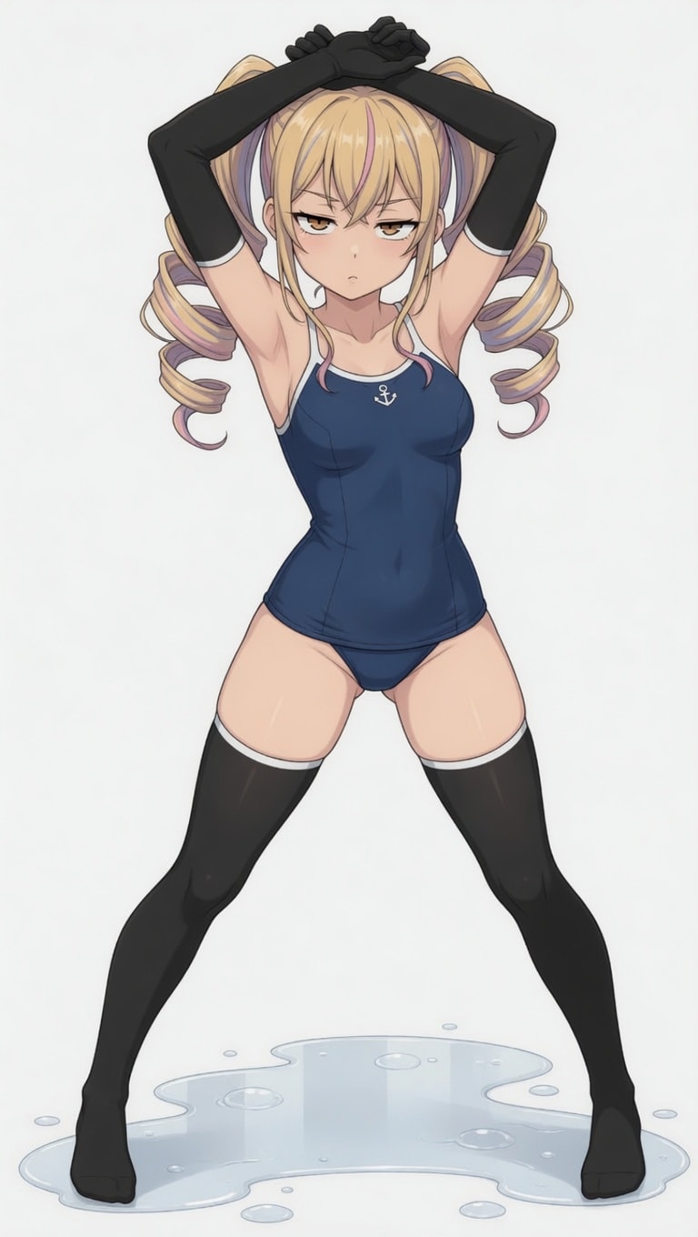ツインドリル水着
