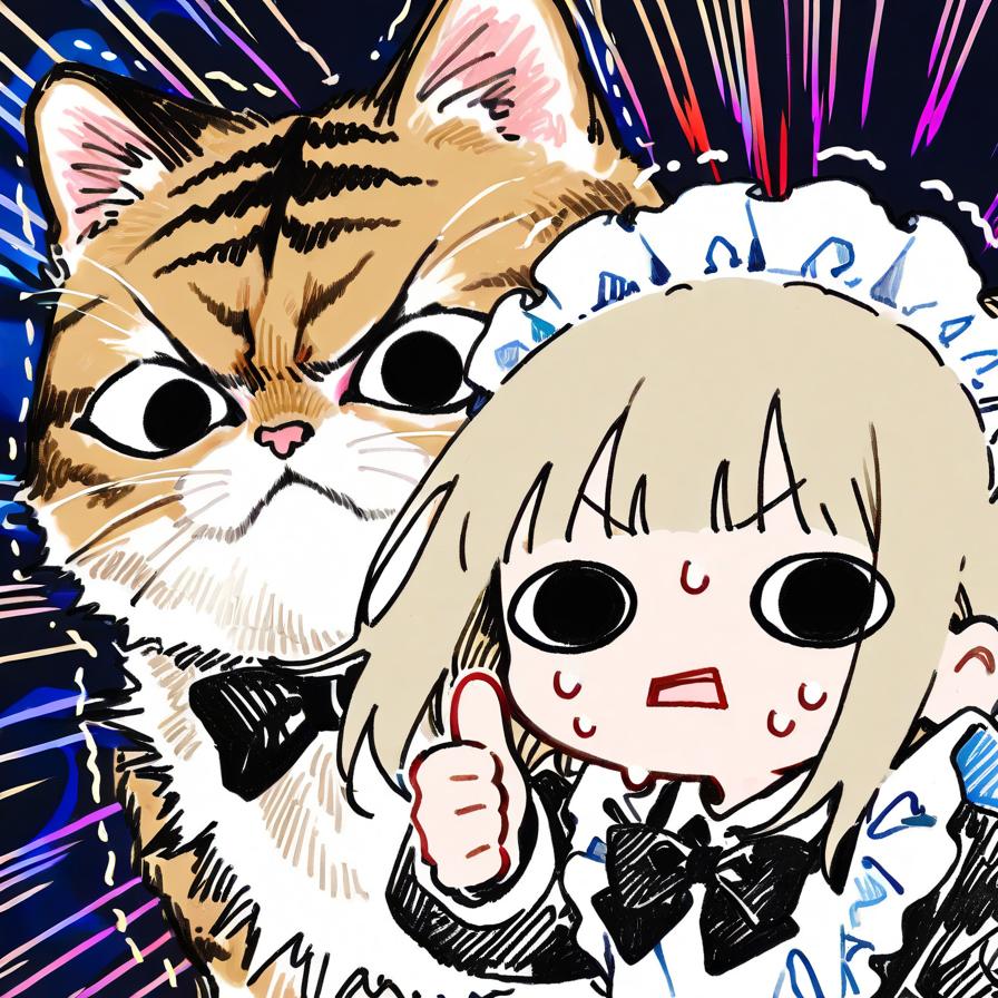 🐱か ん が え る に ゃ🐱 | の人気AIイラスト・グラビア