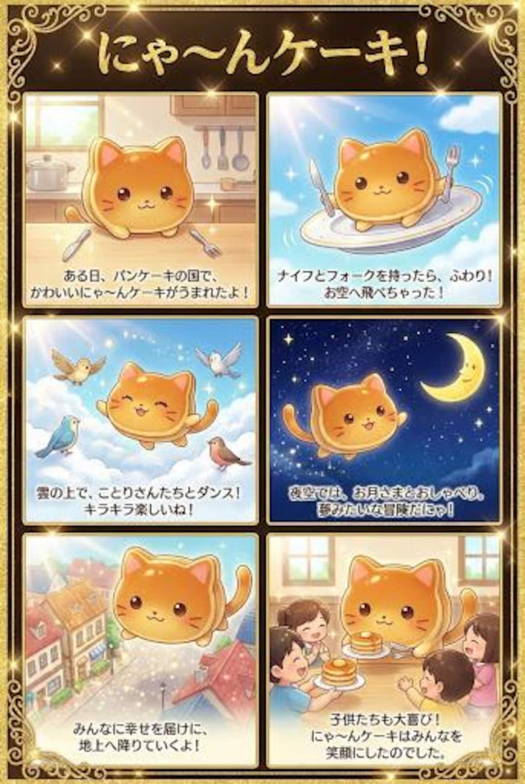 にゃ〜んケーキ