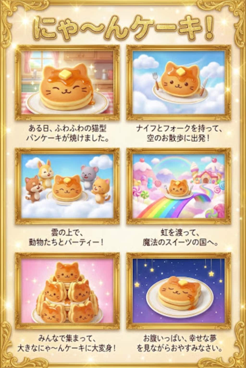 にゃ〜んケーキ