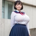 爆乳女子学生 8枚目