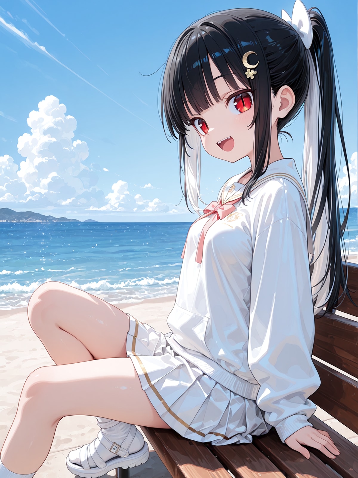 おこちゃまなポニテ桜佳ちゃん！