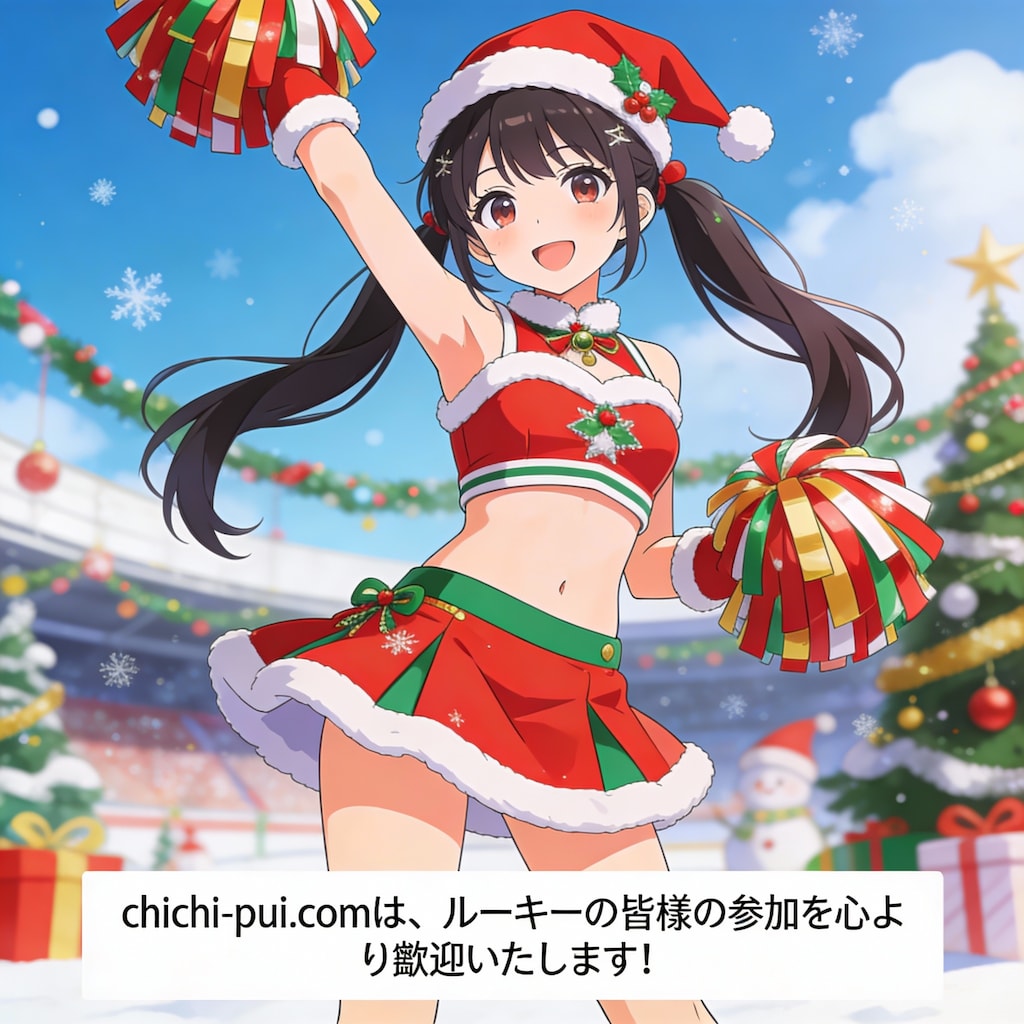 ちちぷいルーキーズ応援（サンタコスVer）