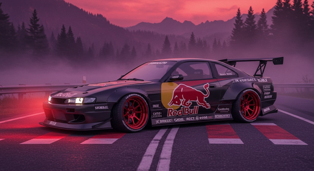 レッドブルシルビアのドリ車