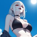 吸血女子の日光浴 3枚目