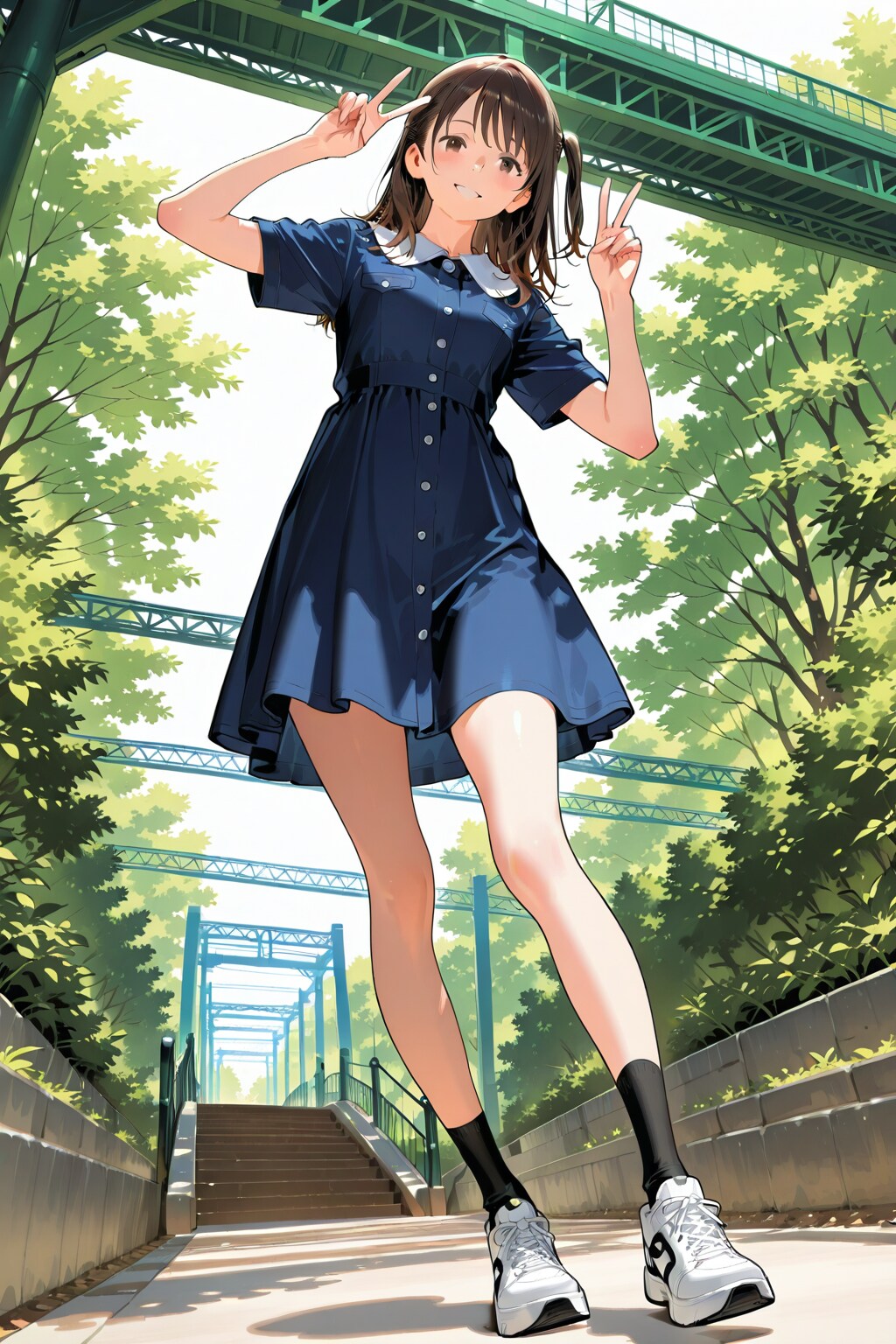 朝から元気な子 | の人気AIイラスト・グラビア