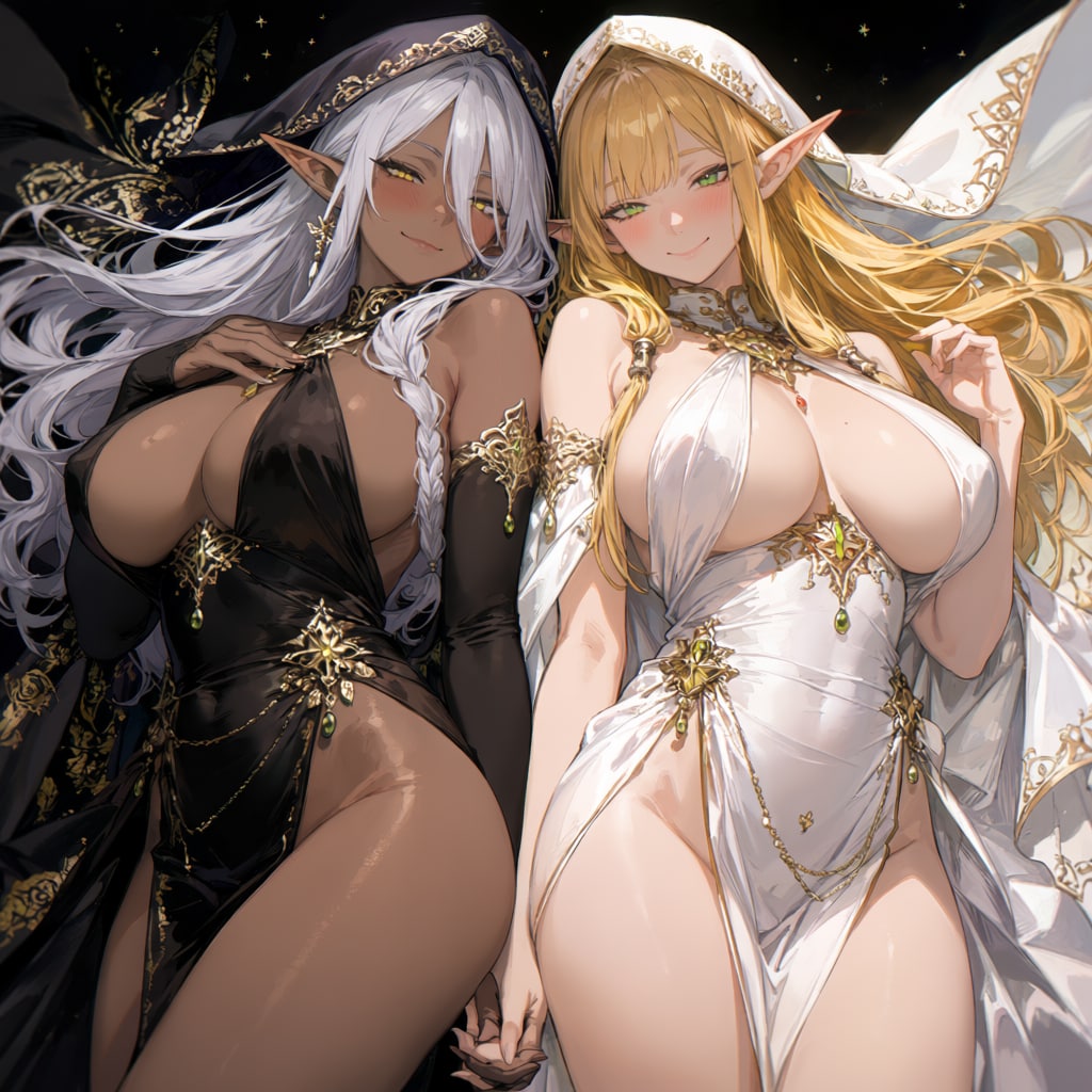 白と黒