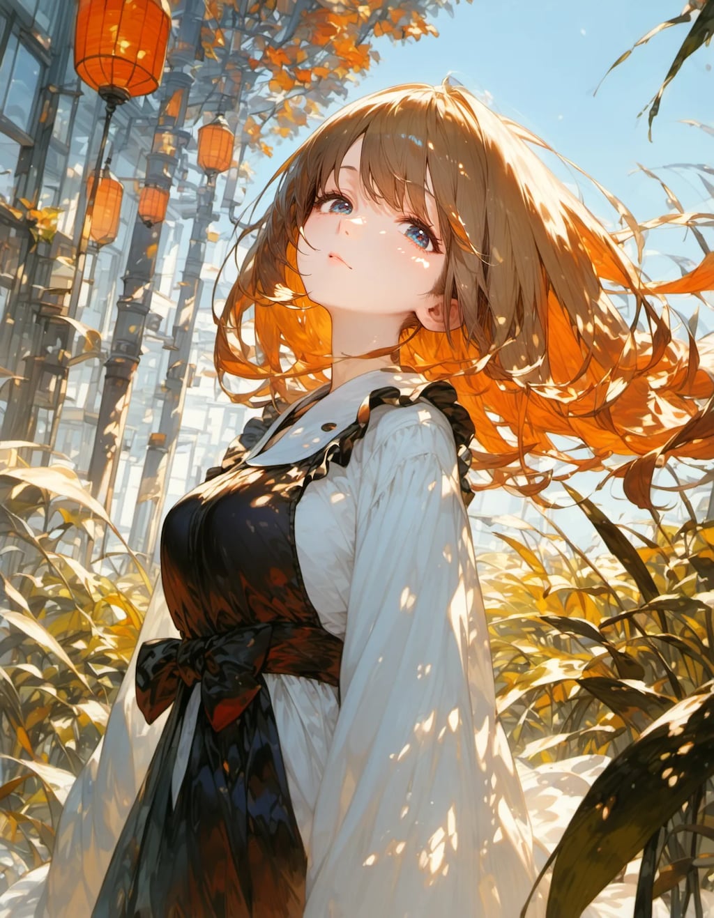 Lantern Light and Autumn Winds