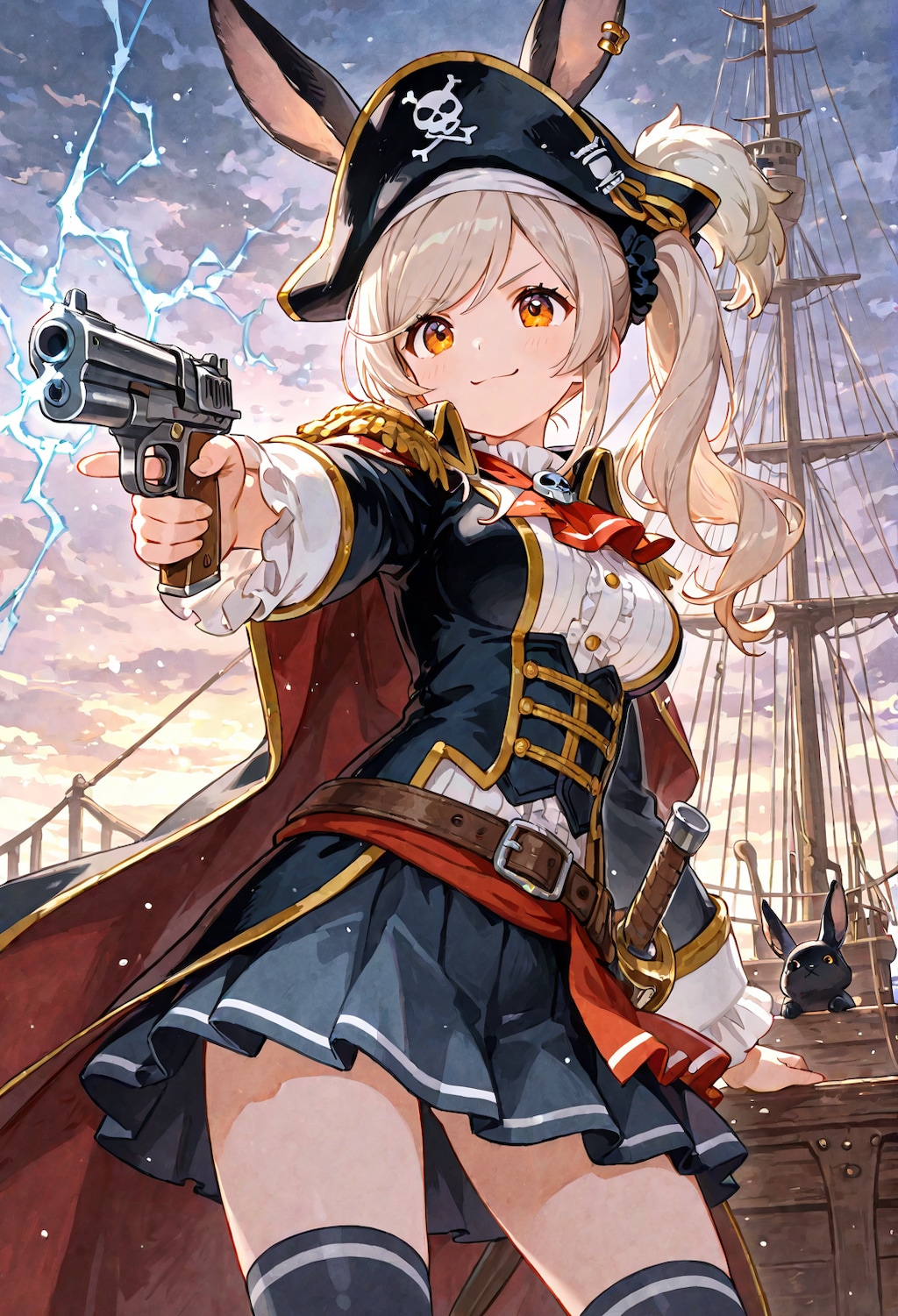 『兎耳海賊団～Pirates of Usamimin～』：狙撃手如月ちゃん🐇