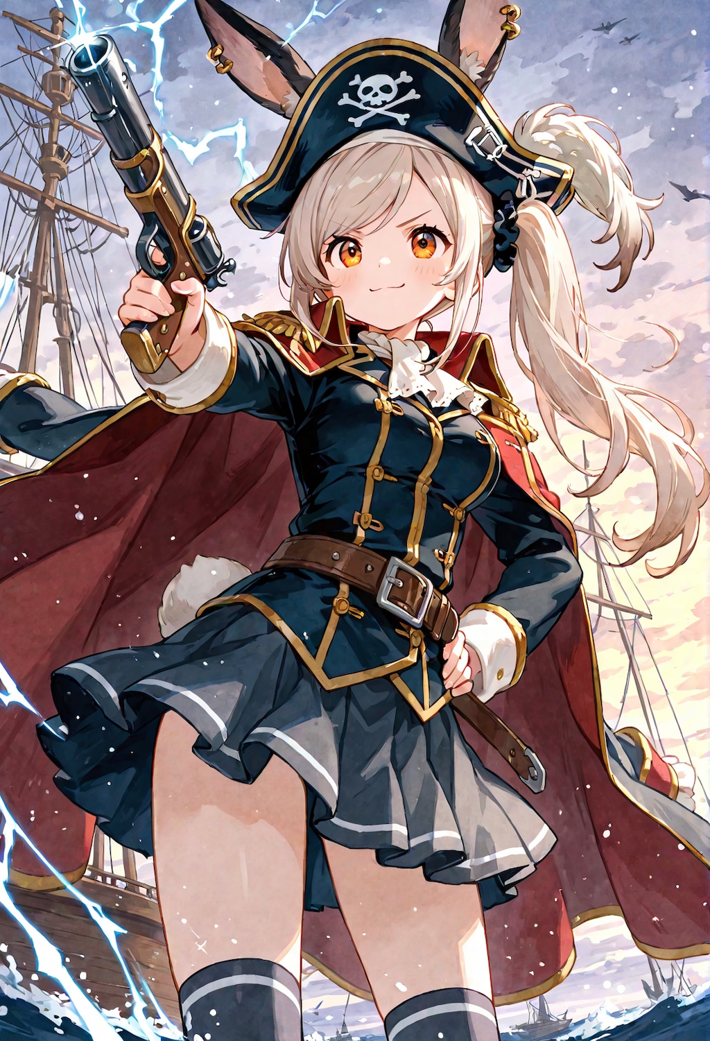 『兎耳海賊団～Pirates of Usamimin～』：狙撃手如月ちゃん🐇