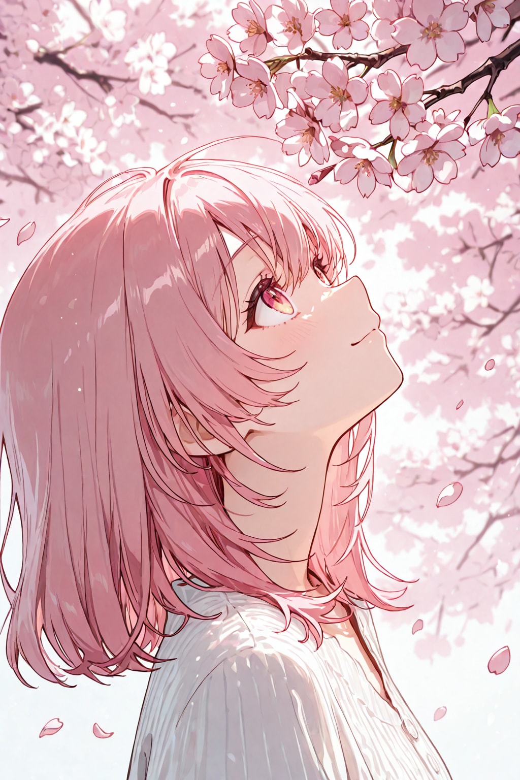 桜吹雪 | の人気AIイラスト・グラビア