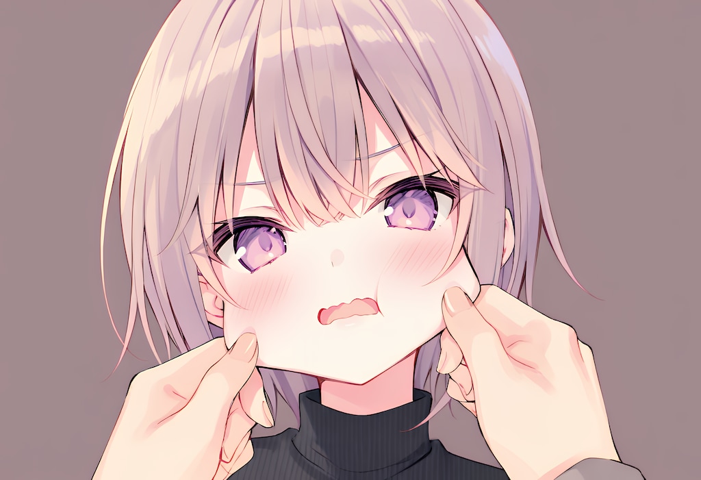 まだまだ頬つねる