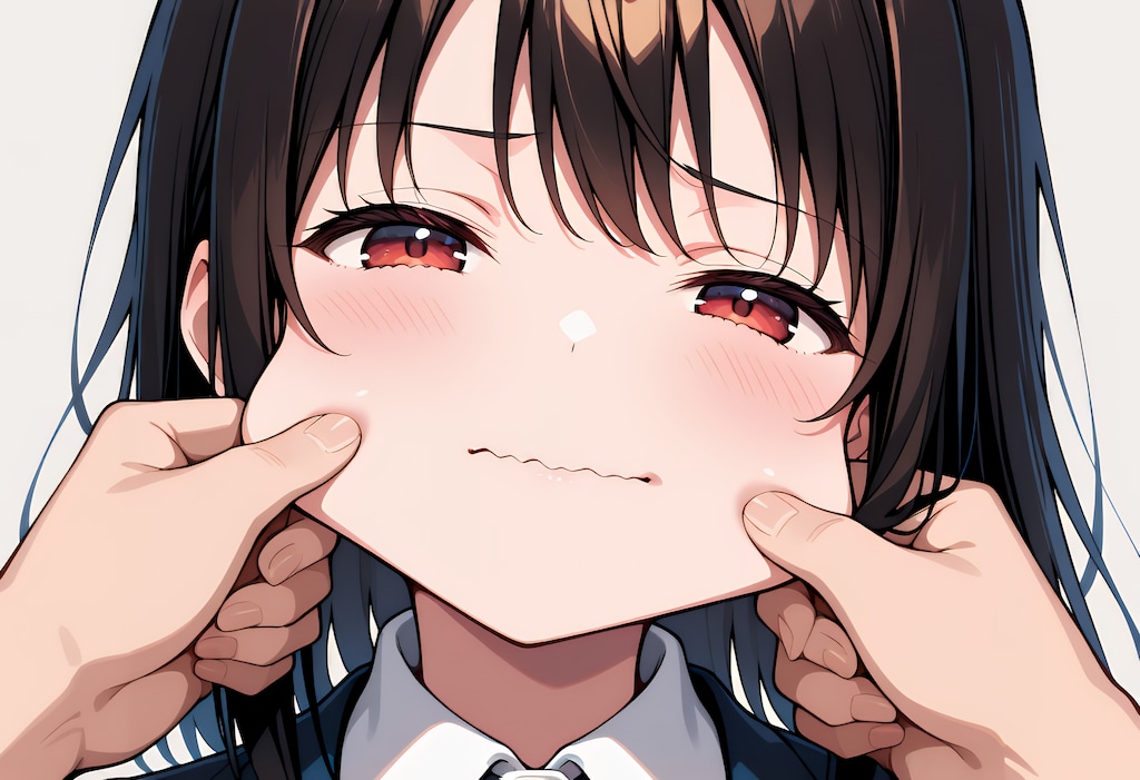 まだまだ頬つねる