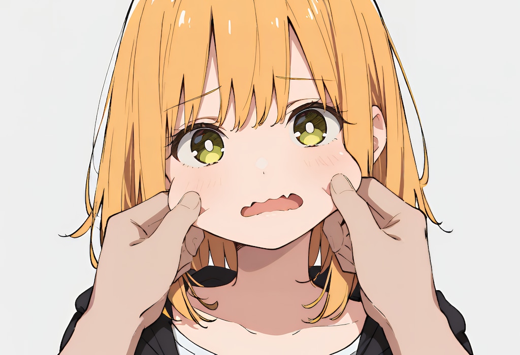 まだまだ頬つねる