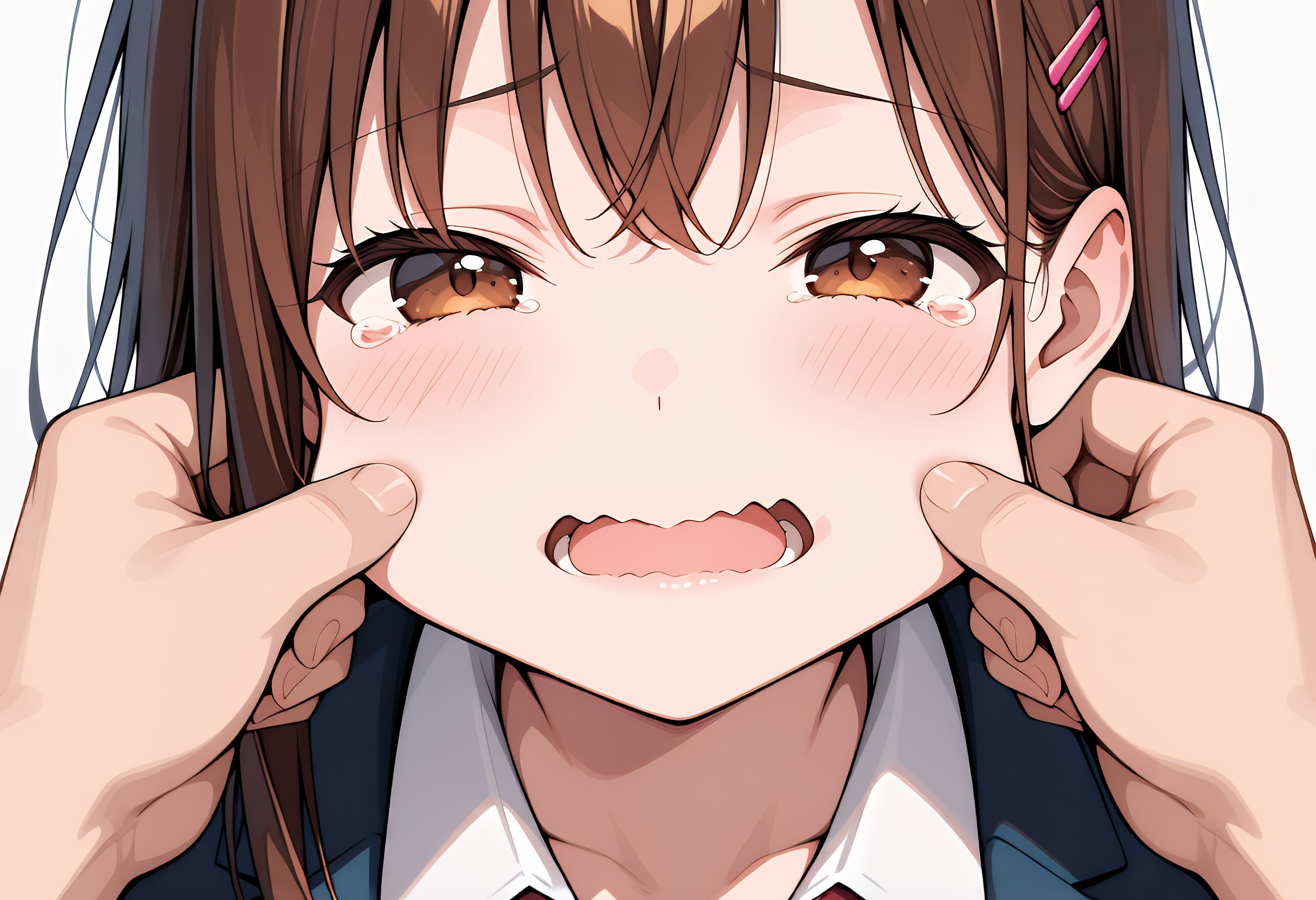 まだまだ頬つねる