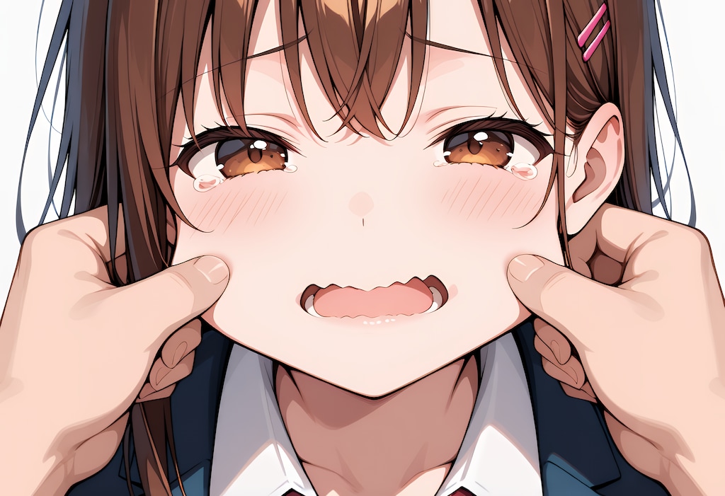 まだまだ頬つねる