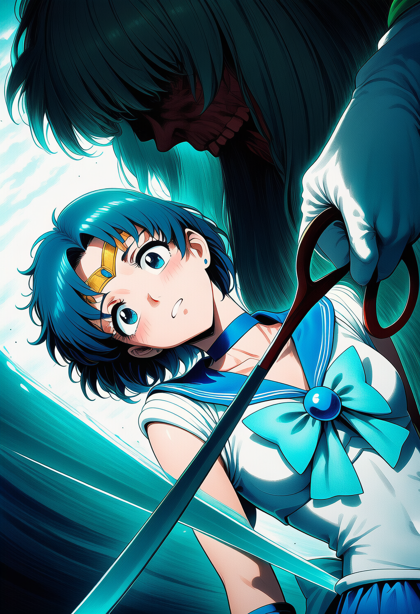 ハサミとマーキュリー | の人気AIイラスト・グラビア