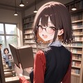 本が好きな彼女 6枚目