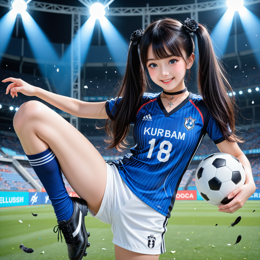 死神ちゃん　サッカー
