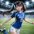 死神ちゃん　サッカー 10枚目