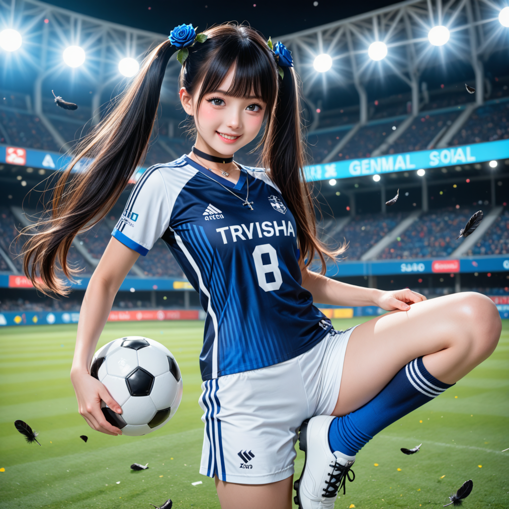 死神ちゃん　サッカー