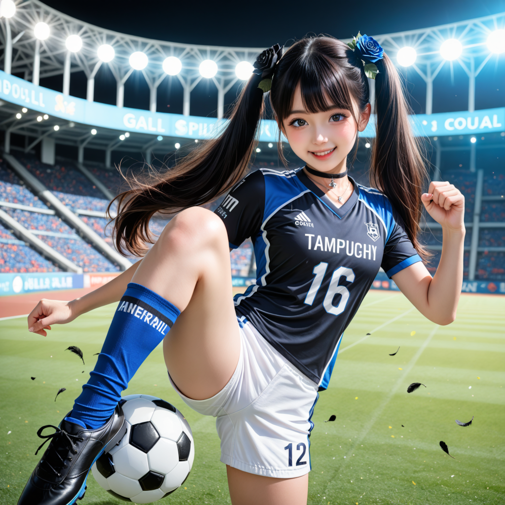 死神ちゃん　サッカー