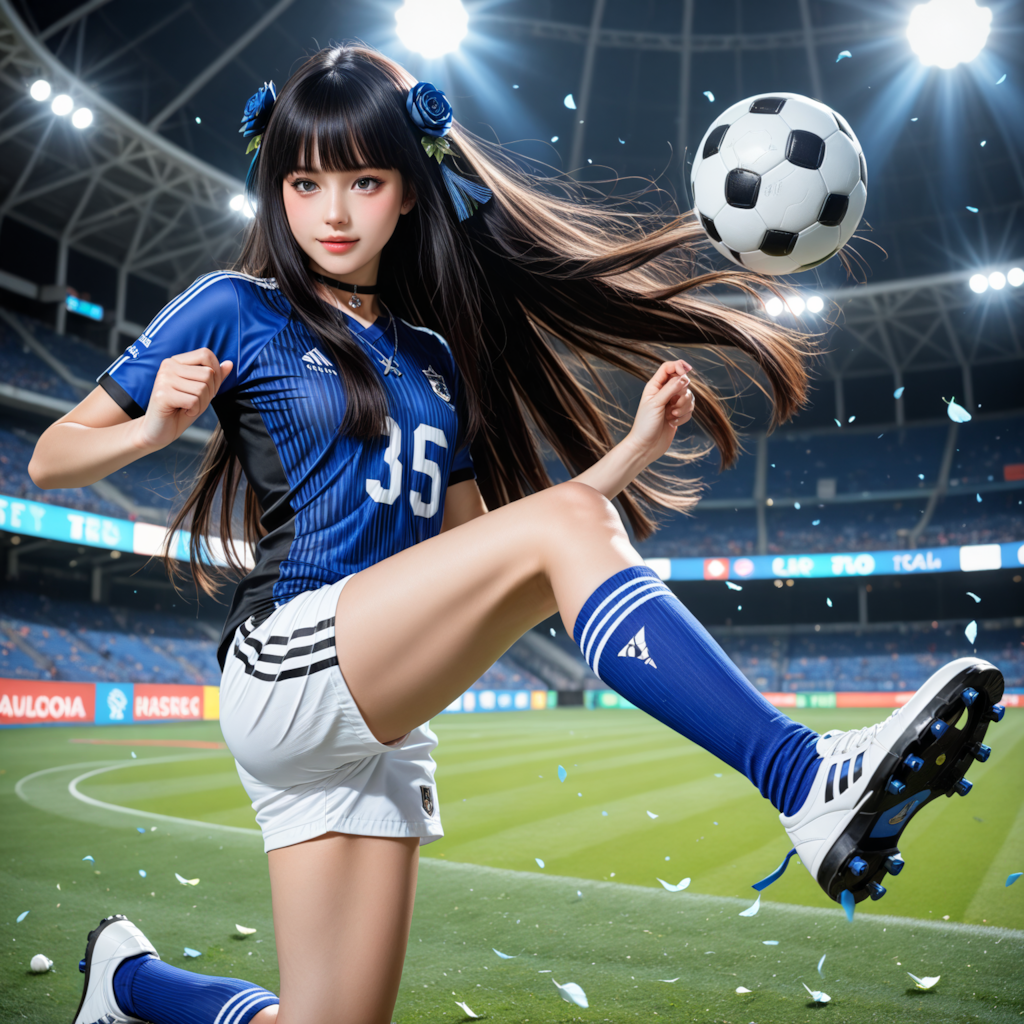 死神ちゃん　サッカー