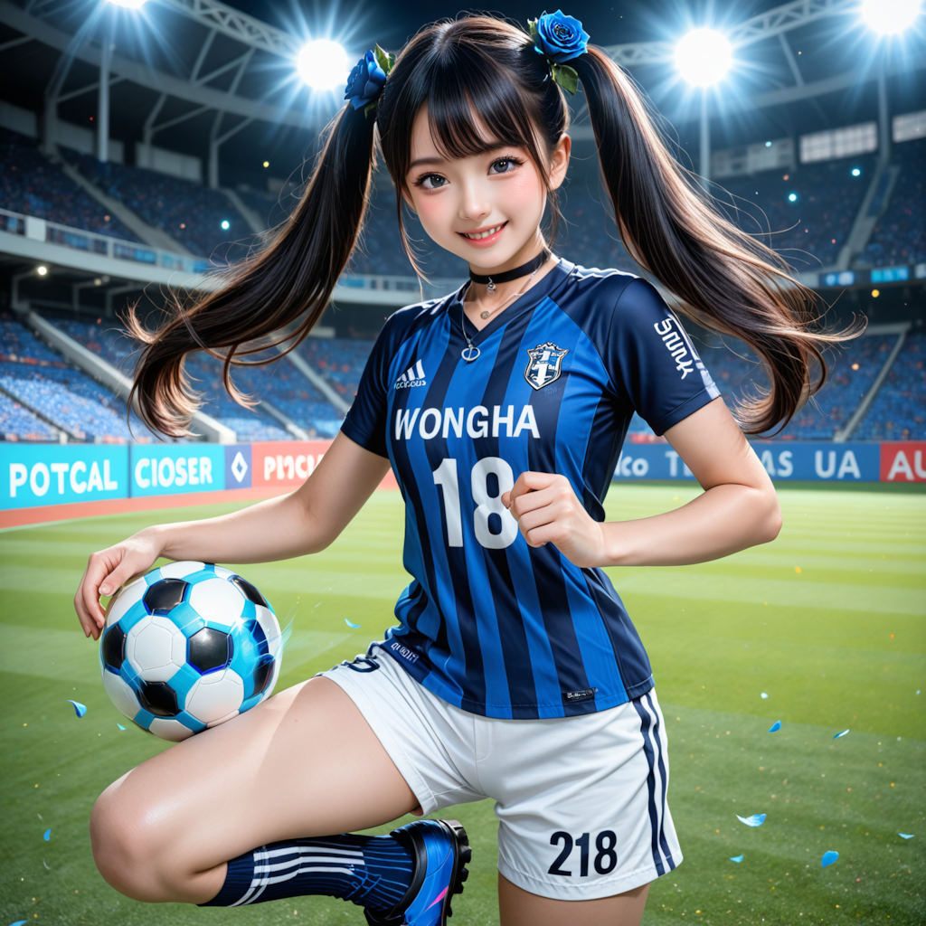 死神ちゃん　サッカー