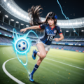 死神ちゃん　サッカー 11枚目