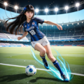 死神ちゃん　サッカー 12枚目