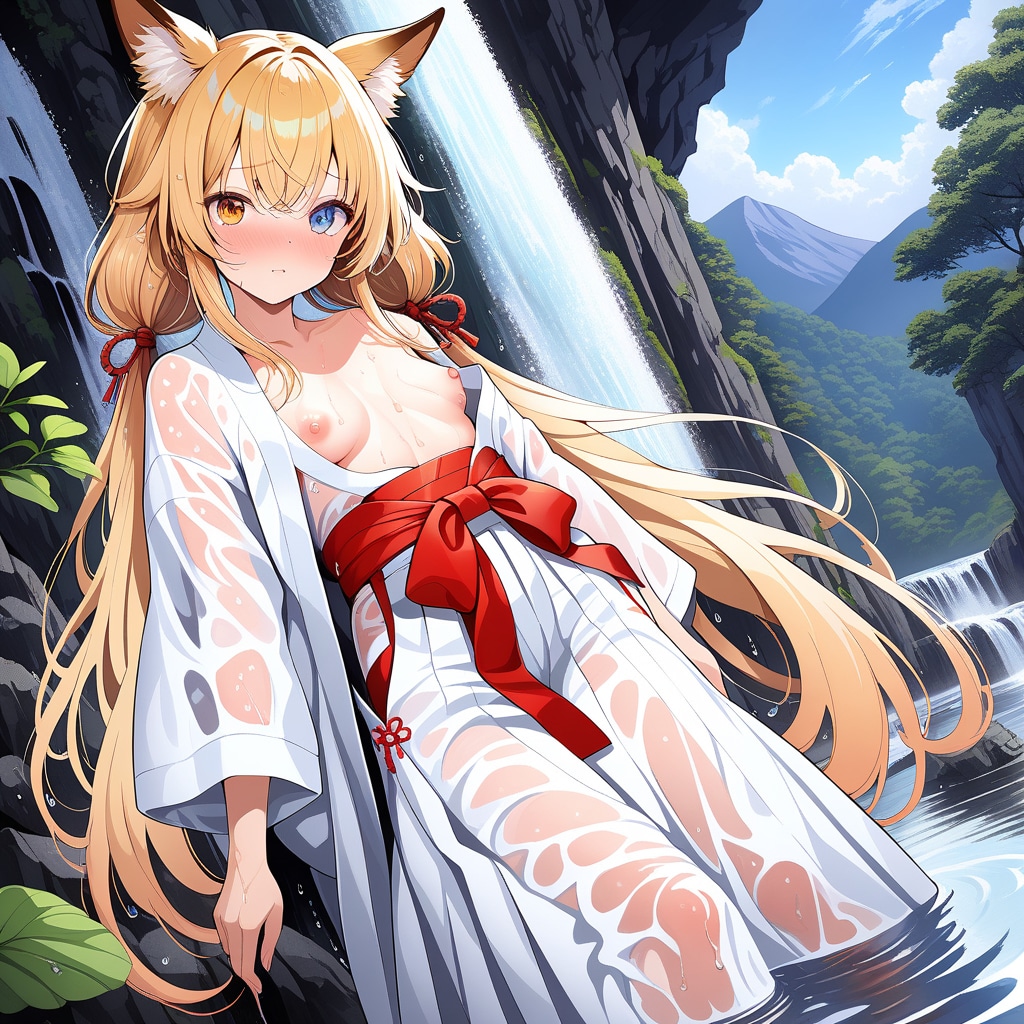 滝修行狐娘・四女