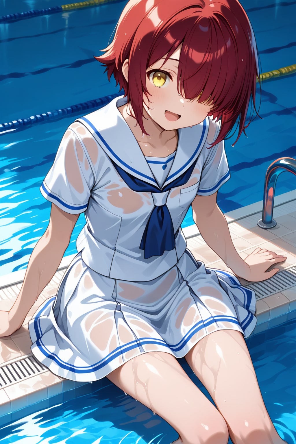 濡れセーラー服
