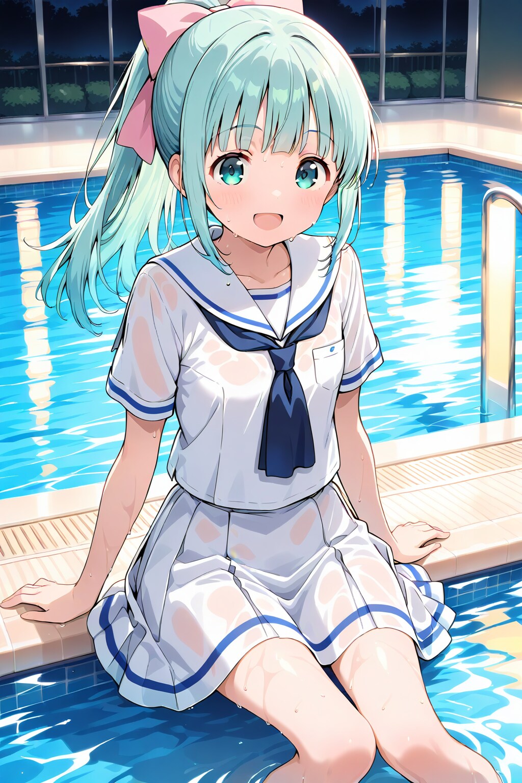 濡れセーラー服
