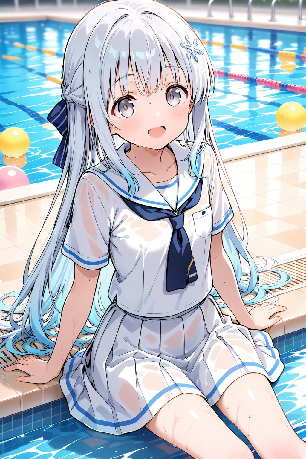 濡れセーラー服
