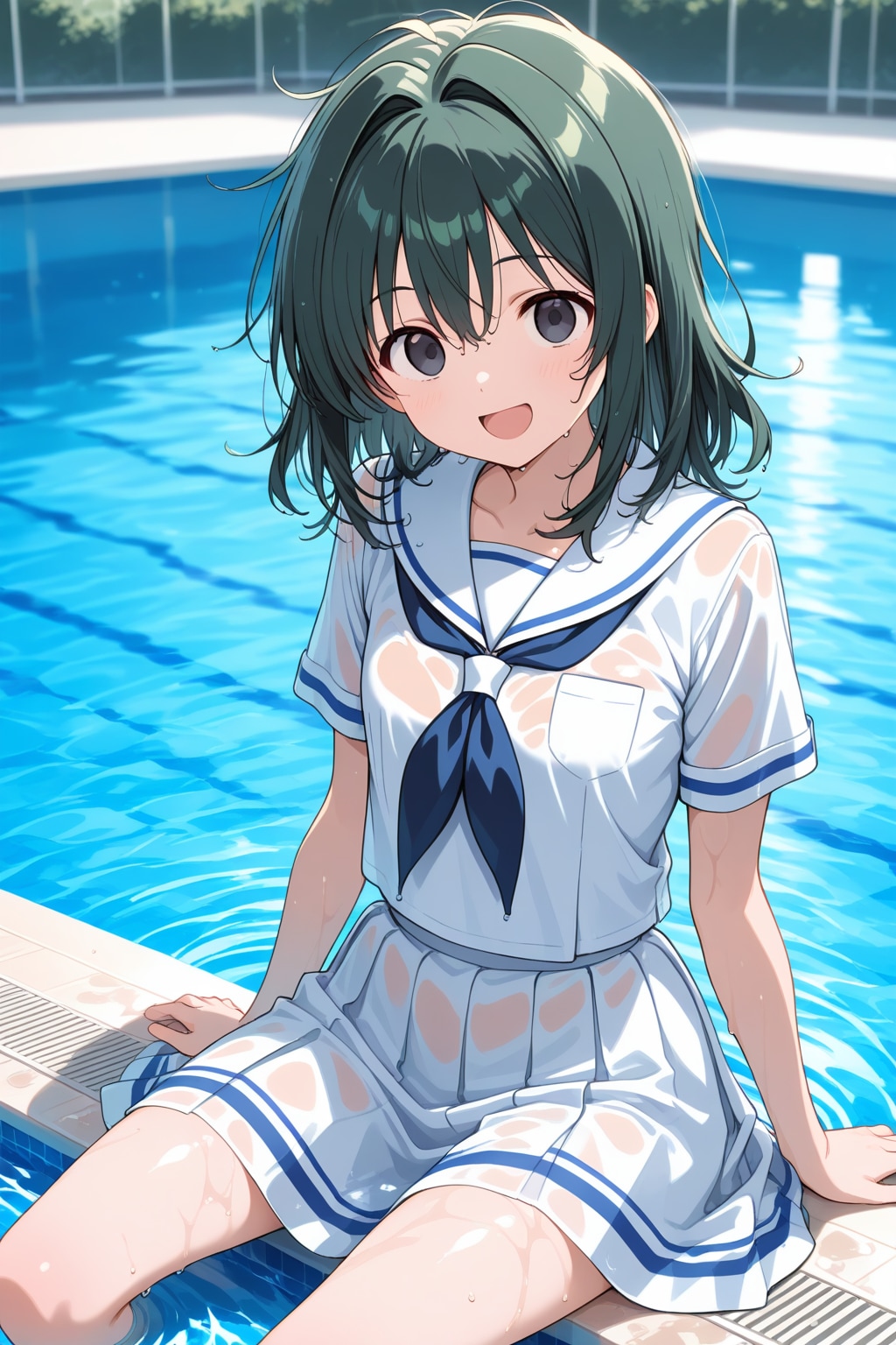 濡れセーラー服
