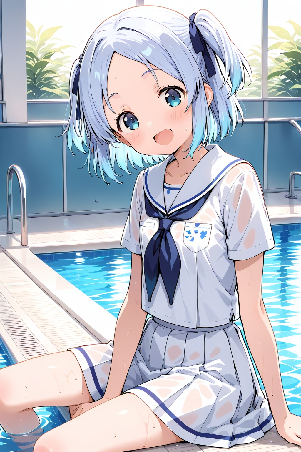 濡れセーラー服