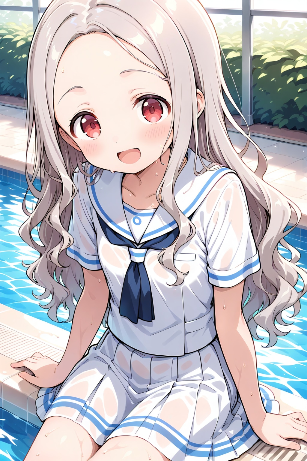 濡れセーラー服