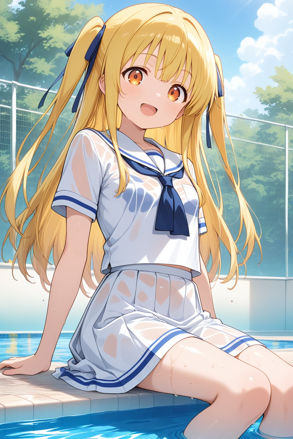 濡れセーラー服