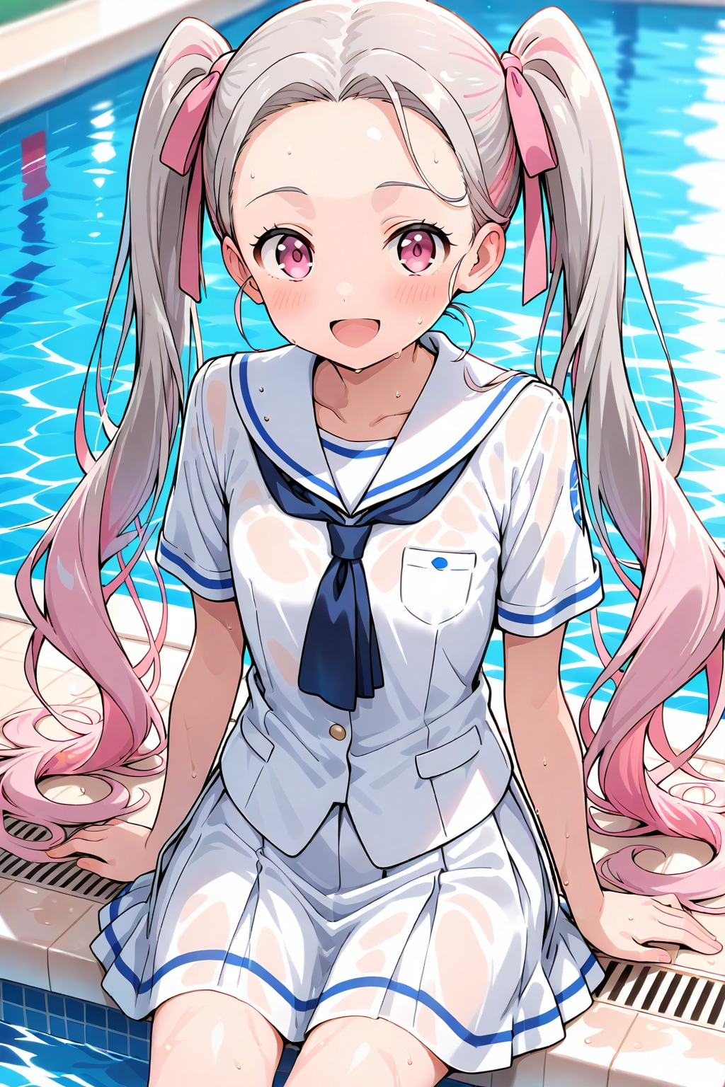濡れセーラー服