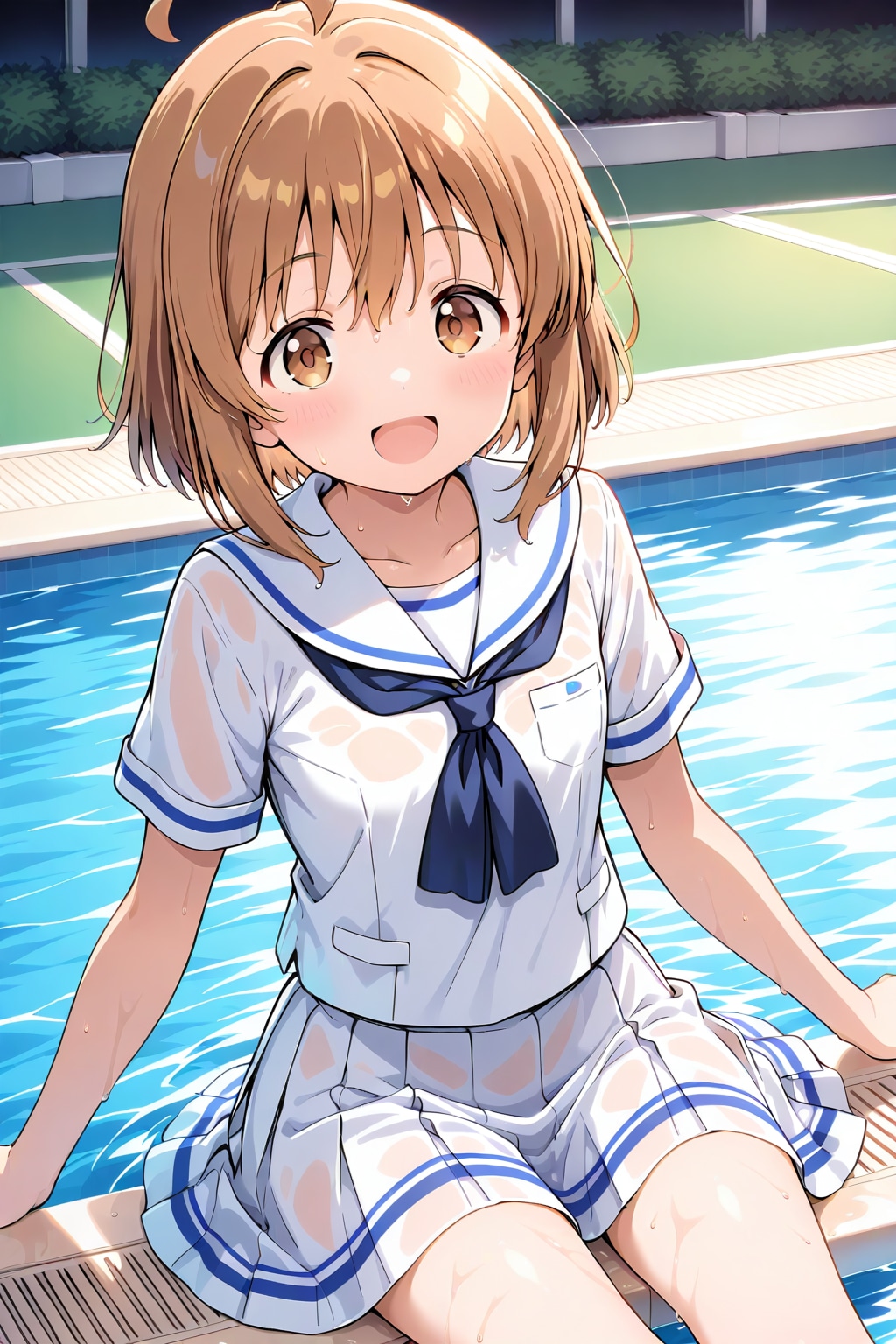 濡れセーラー服