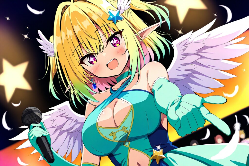 FENRIRでアイドルライブ風に