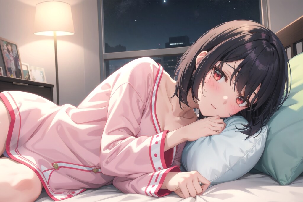 ねぇ、寝ないのぉ...?