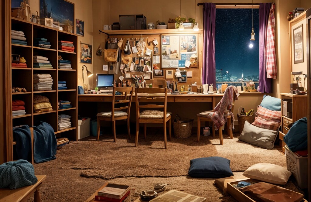 生活感のある部屋