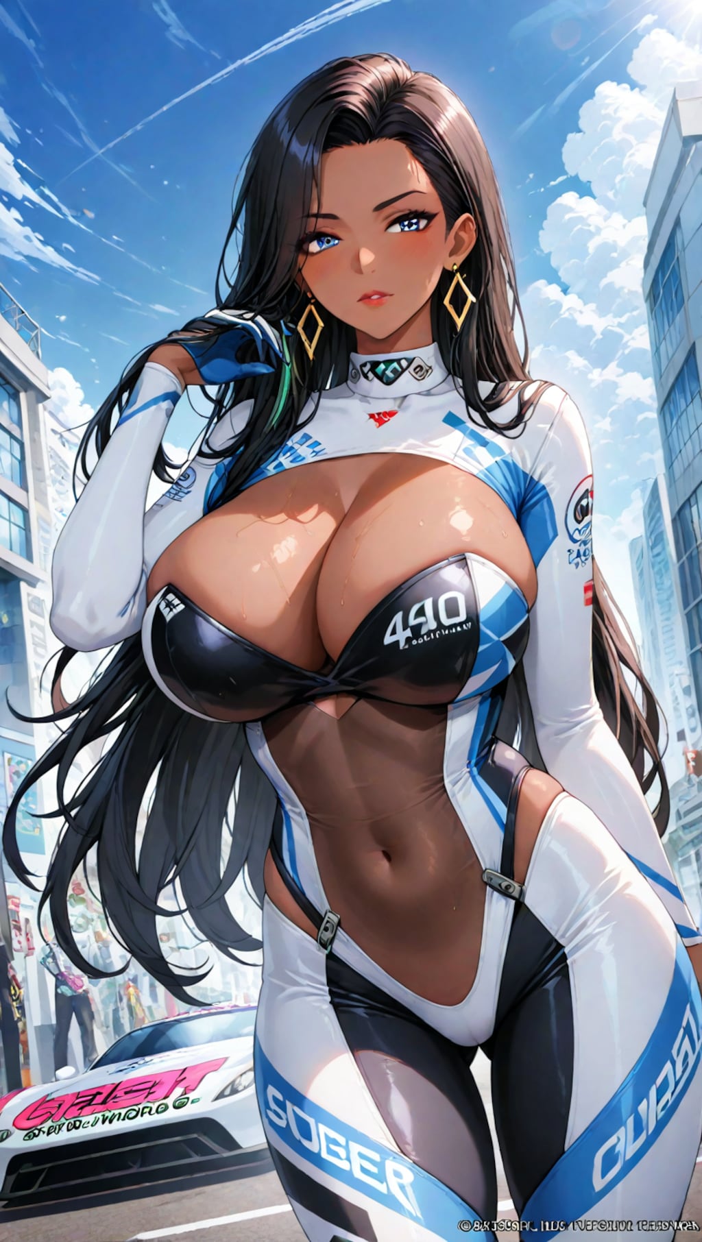 悪魔っ娘＆レースクイーン＆競泳水着美女