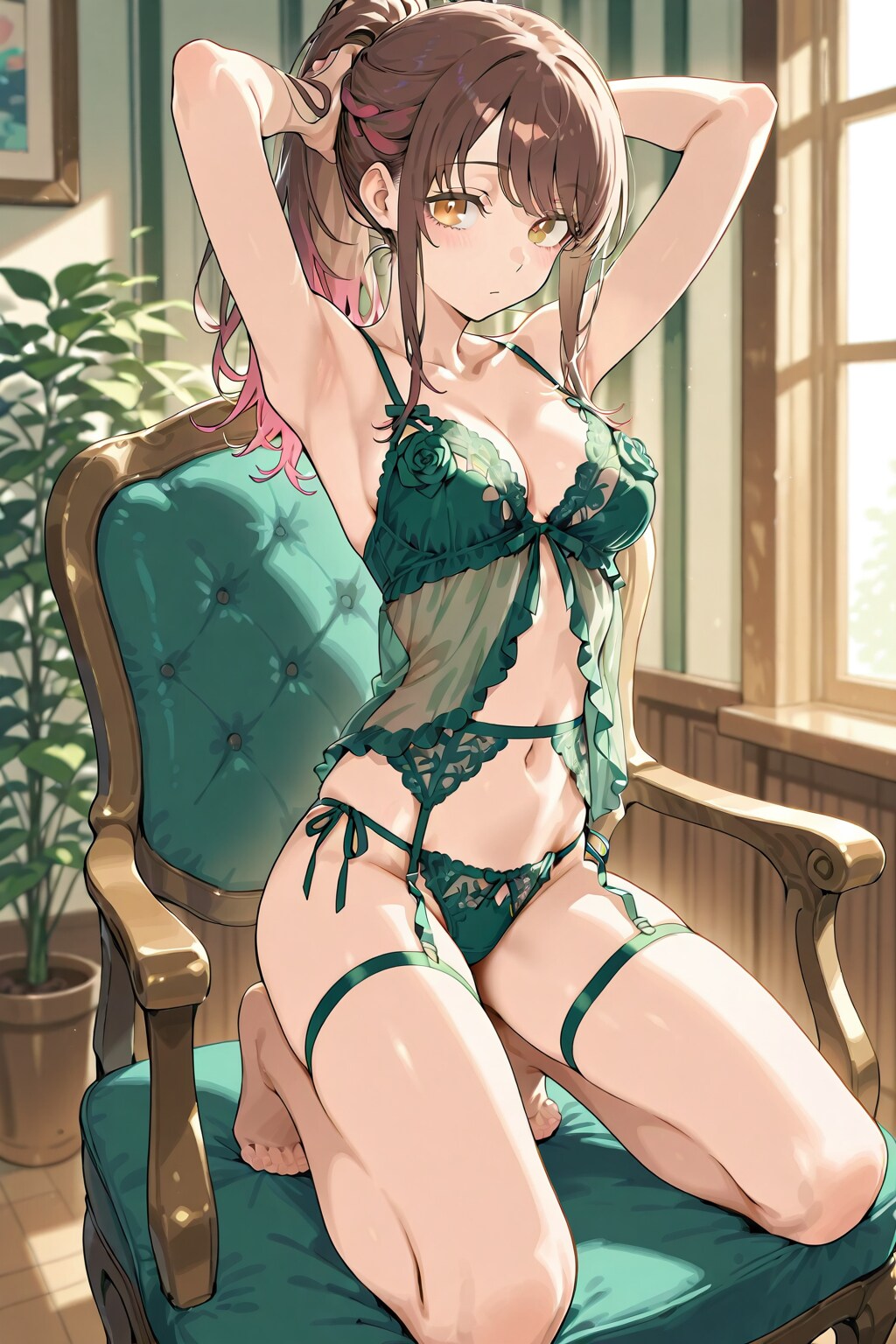 【薔薇色の静寂】ポエムを画像に変換してみた。