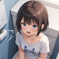 上からトイレ覗き 3枚目