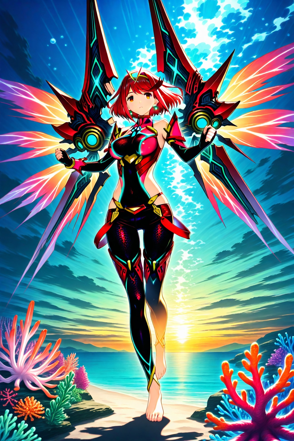 海ほむ | の人気AIイラスト・グラビア